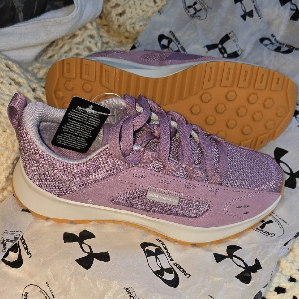 Under Armour Women's Lavender W Street Mirage Sneakers Size 6